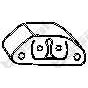 Слика на носач, издувен лонец BOSAL 255-973 за Renault Trafic Box (TXX) 2.5 D - 76 коњи дизел