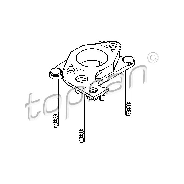 Слика на Носач, карбуратор TOPRAN 101 002