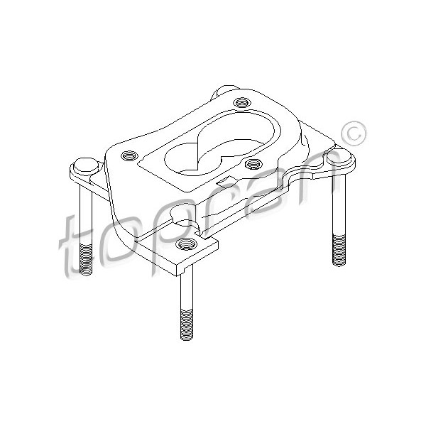 Слика на Носач, карбуратор TOPRAN 101 003