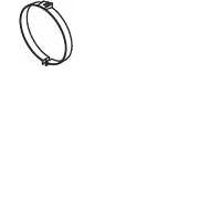 Слика 1 на носач прстен, издувен лонец DINEX 80819