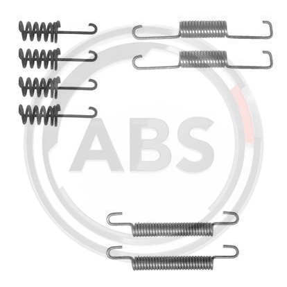 Слика на Осигурачи за рачна сопирачка A.B.S. 0774Q за Mercedes Sprinter 3-t Platform (903) 310 D 2.9 - 102 коњи дизел