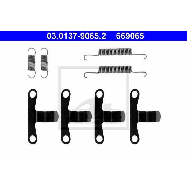 Слика на Осигурачи за рачна сопирачка ATE 03.0137-9065.2 за Volvo 740 Saloon (744) 2.3 - 114 коњи бензин