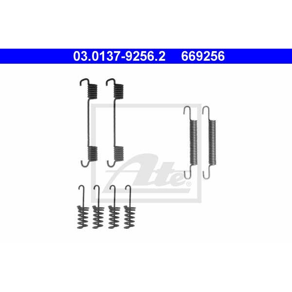 Слика на Осигурачи за рачна сопирачка ATE 03.0137-9256.2 за VW LT 28-46 2 Platform (2DX0FE) 2.5 TDI - 95 коњи дизел