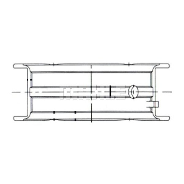 Слика на Основни лагери MAHLE 011 FL 21059 000 за Opel Astra H Estate 1.4 - 90 коњи бензин