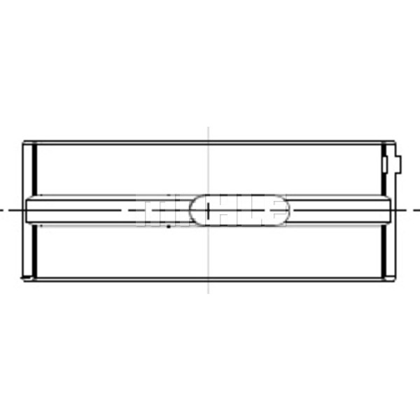 Слика на Основни лагери MAHLE 213 HL 21652 000 за камион DAF CF 85 FAT 85.410 - 408 коњи дизел