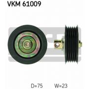 Слика 1 на паразитна ролка, линиски ремен SKF VKM 61009