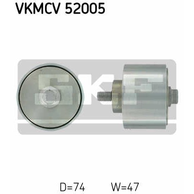 Слика на паразитна ролка, линиски ремен SKF VKMCV 52005 за камион Iveco Eurotrakker MP 190 E 44 W Cursor - 440 коњи дизел