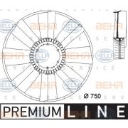 Слика 1 на перка, вентилатор за радиатор HELLA BEHR  SERVICE  PREMIUM LINE 8MV 376 733-081