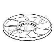 Слика 1 на перка, вентилатор за радиатор TOPRAN 110 295