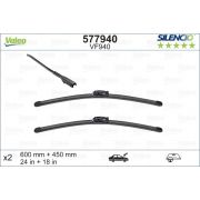 Слика 1 на перо на брисач VALEO SILENCIO FLAT BLADE SET 577940