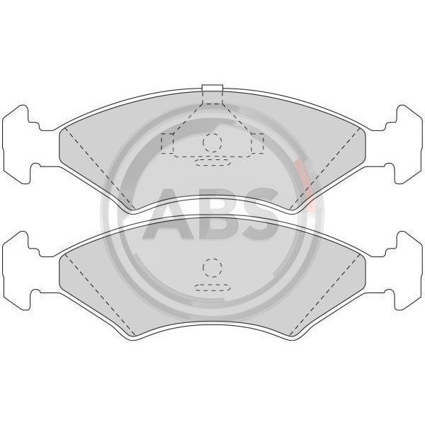 Слика на плочки A.B.S. 36446 за Ford Fiesta 3 (gfj) 1.6 - 88 коњи бензин