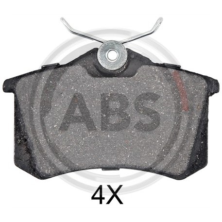 Слика на плочки A.B.S. 36623 за Audi A4 Sedan (8E2, B6) 1.9 TDI - 130 коњи дизел