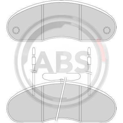 Слика на плочки A.B.S. 36877 за камион MAN SG SG 242,SG 292 - 305 коњи дизел