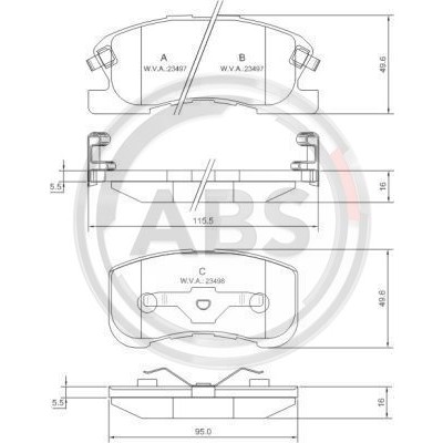 Слика на Плочки A.B.S. 37169