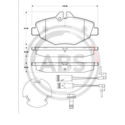 Слика на Плочки A.B.S. 37306