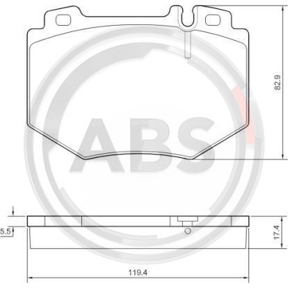 Слика на Плочки A.B.S. 37480