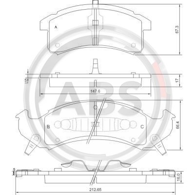 Слика на Плочки A.B.S. 38505