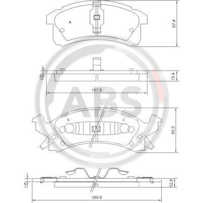 Слика на Плочки A.B.S. 38506