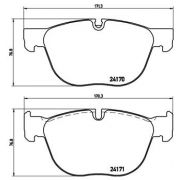 Слика 1 $на Плочки A.B.S. BREMBO P06049