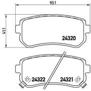 Слика 1 $на Плочки A.B.S. BREMBO P30025