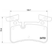 Слика 1 на плочки A.B.S. BREMBO P50110