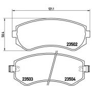 Слика 1 на плочки A.B.S. BREMBO P56039