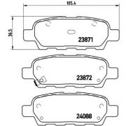 Слика 1 на плочки A.B.S. BREMBO P56046