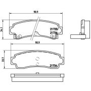 Слика 1 $на Плочки A.B.S. BREMBO P56063