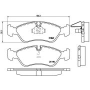 Слика 1 на плочки A.B.S. BREMBO P59017