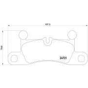 Слика 1 на плочки A.B.S. BREMBO P65027