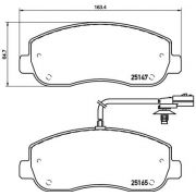 Слика 1 на плочки A.B.S. BREMBO P68062