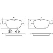 Слика 1 $на Плочки A.B.S. BREMBO P86023