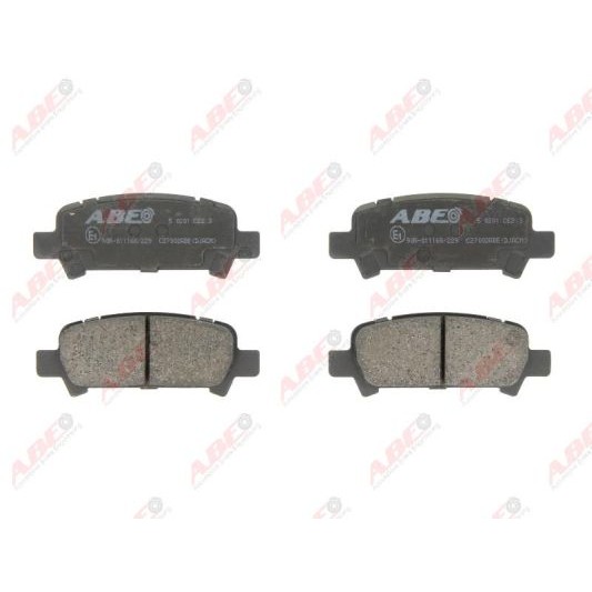 Слика на плочки ABE C27002ABE за Subaru Forester (SF) 2.0 - 122 коњи бензин