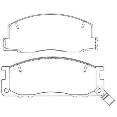 Слика на Плочки AISIN ASN-225W