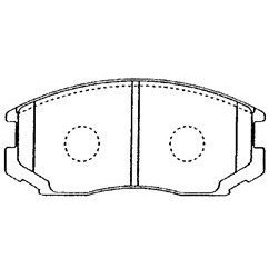 Слика на Плочки AISIN D1N013