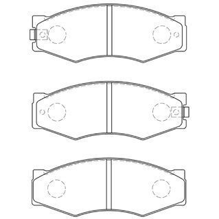 Слика на Плочки AISIN Premium Advics B1N004