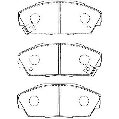 Слика на Плочки AISIN Premium Advics C1N013