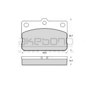 Слика 1 $на Плочки AKEBONO PREMIUM AN-023KE