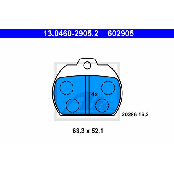 Слика на Плочки ATE 13.0460-2905.2