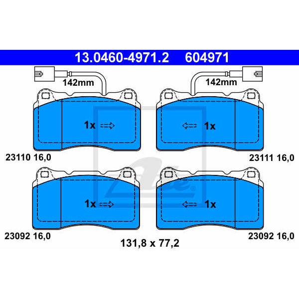 Слика на Плочки ATE 13.0460-4971.2