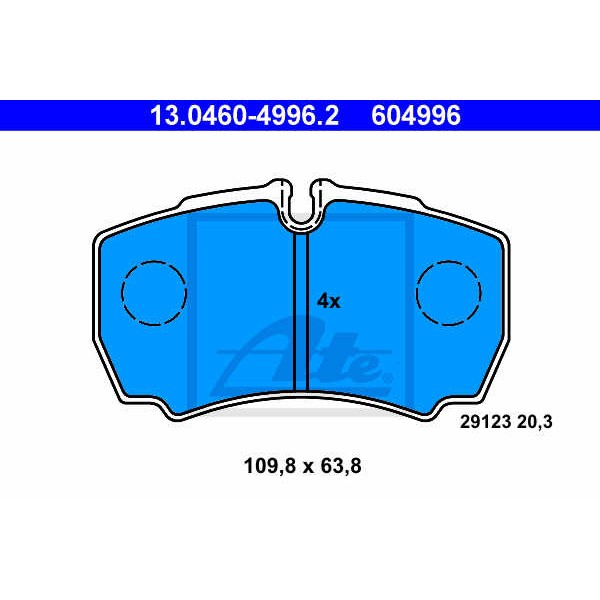 Слика на Плочки ATE 13.0460-4996.2