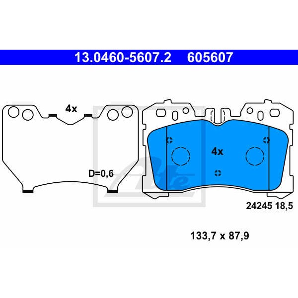 Слика на Плочки ATE 13.0460-5607.2