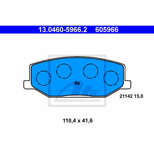 Слика на Плочки ATE 13.0460-5966.2