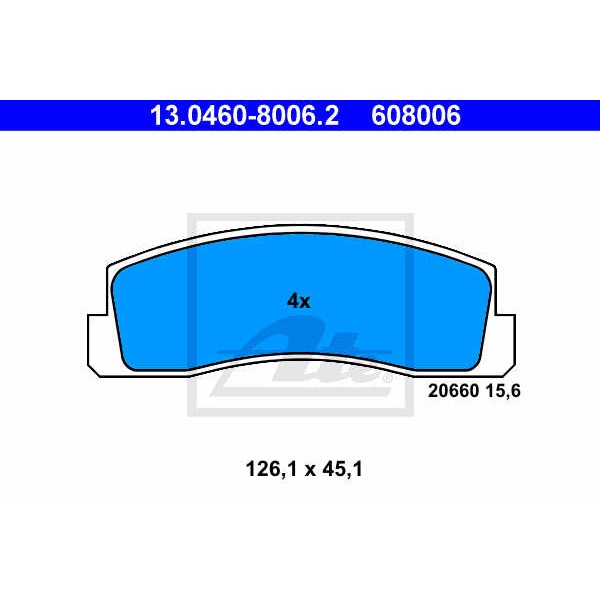 Слика на Плочки ATE 13.0460-8006.2