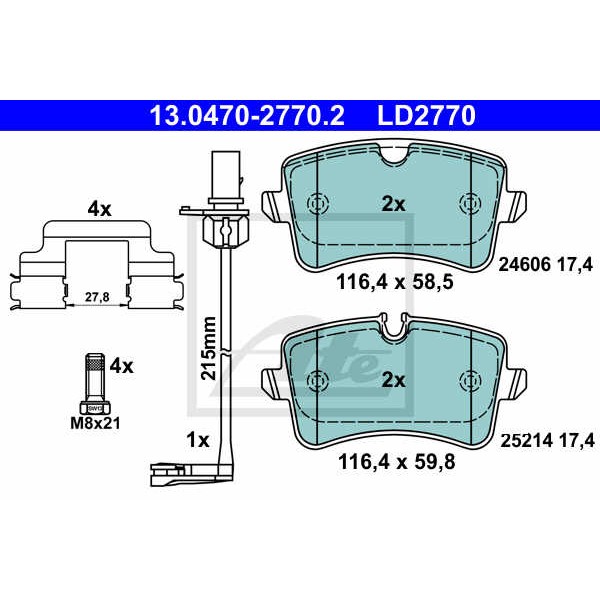 Слика на Плочки ATE Ceramic 13.0470-2770.2