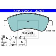 Слика 1 на плочки ATE Ceramic 13.0470-3994.2