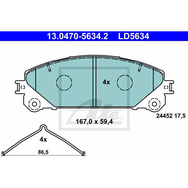 Слика на Плочки ATE Ceramic 13.0470-5634.2