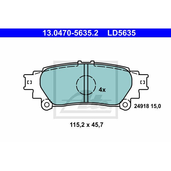 Слика на Плочки ATE Ceramic 13.0470-5635.2