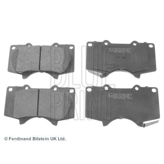 Слика на плочки BLUE PRINT ADT342142 за Toyota Land Cruiser (J12) 3.0 D-4D (KDJ120, KDJ125) - 173 коњи дизел