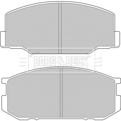 Слика на Плочки BORG & BECK BBP1196